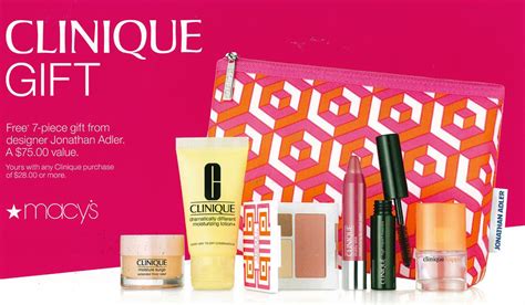 macy's clinique free gift